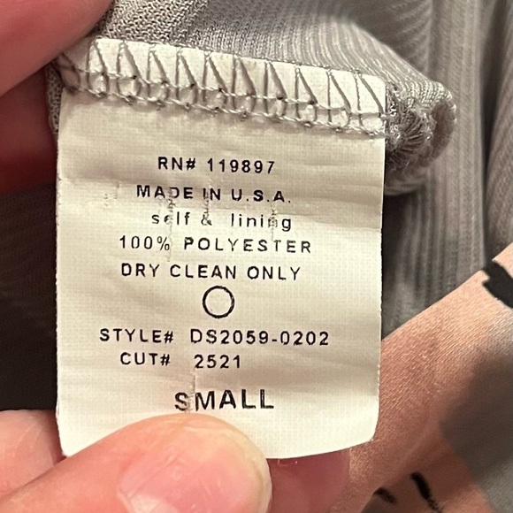 Eclair Multicolor Ikat Print Sleeveless Maxi Dress Sz S - Picture 7 of 7